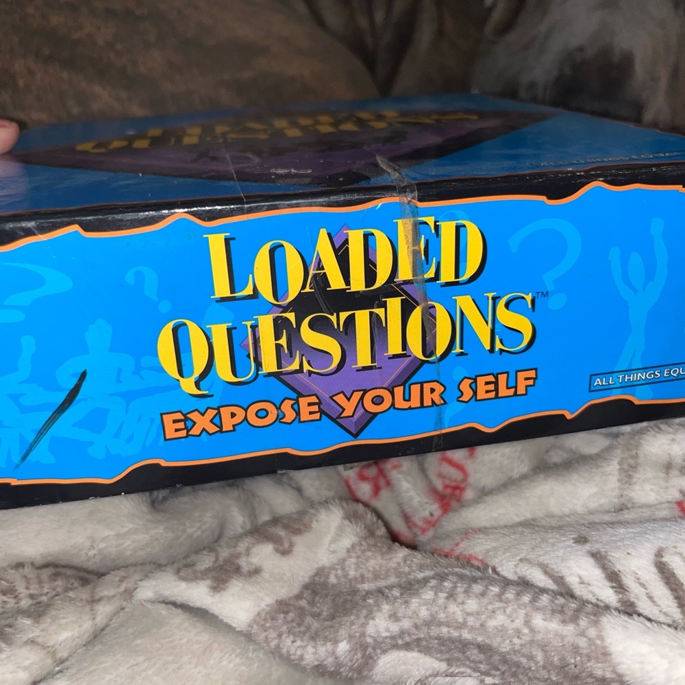 Loaded Questions Board Game - Blue and Purple - Picture 2 of 6